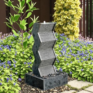 Contemporary garden wall Water fountains features for sale