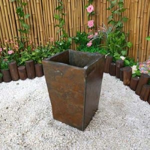 Kuning slate planter Piandel pot kembang for sale