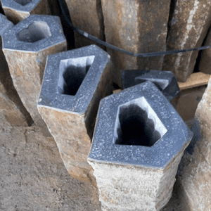 Basalt column water fountain for sale