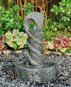 Rustic Outdoor Stone Granite Garden Fountain Hand Wash Basin for Ornament Use