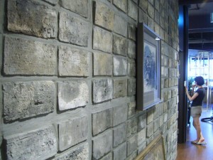 Grey Slice Bricks Wall Clay Blocks Tile for Outdoor Indoor Decor – Antiqued Finish