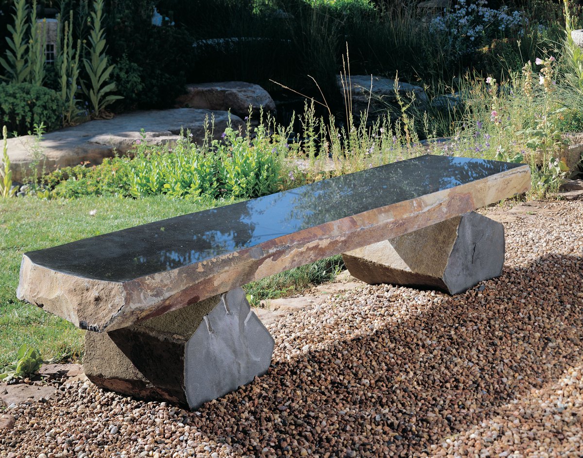 basalt bench
