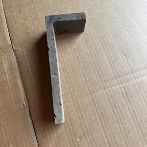 Antiqued Grey Corner Bricks Wall Clay Tile Decor for Indoor Outdoor