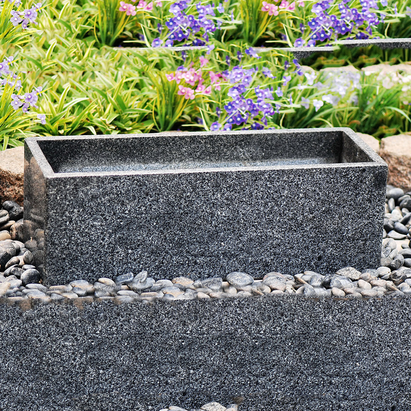 Cheap black granite garden planter box Featured Image