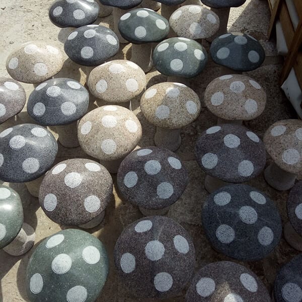 China Factory for Stone Rock -
 Garden decorative stone mushrooms – Magic Stone