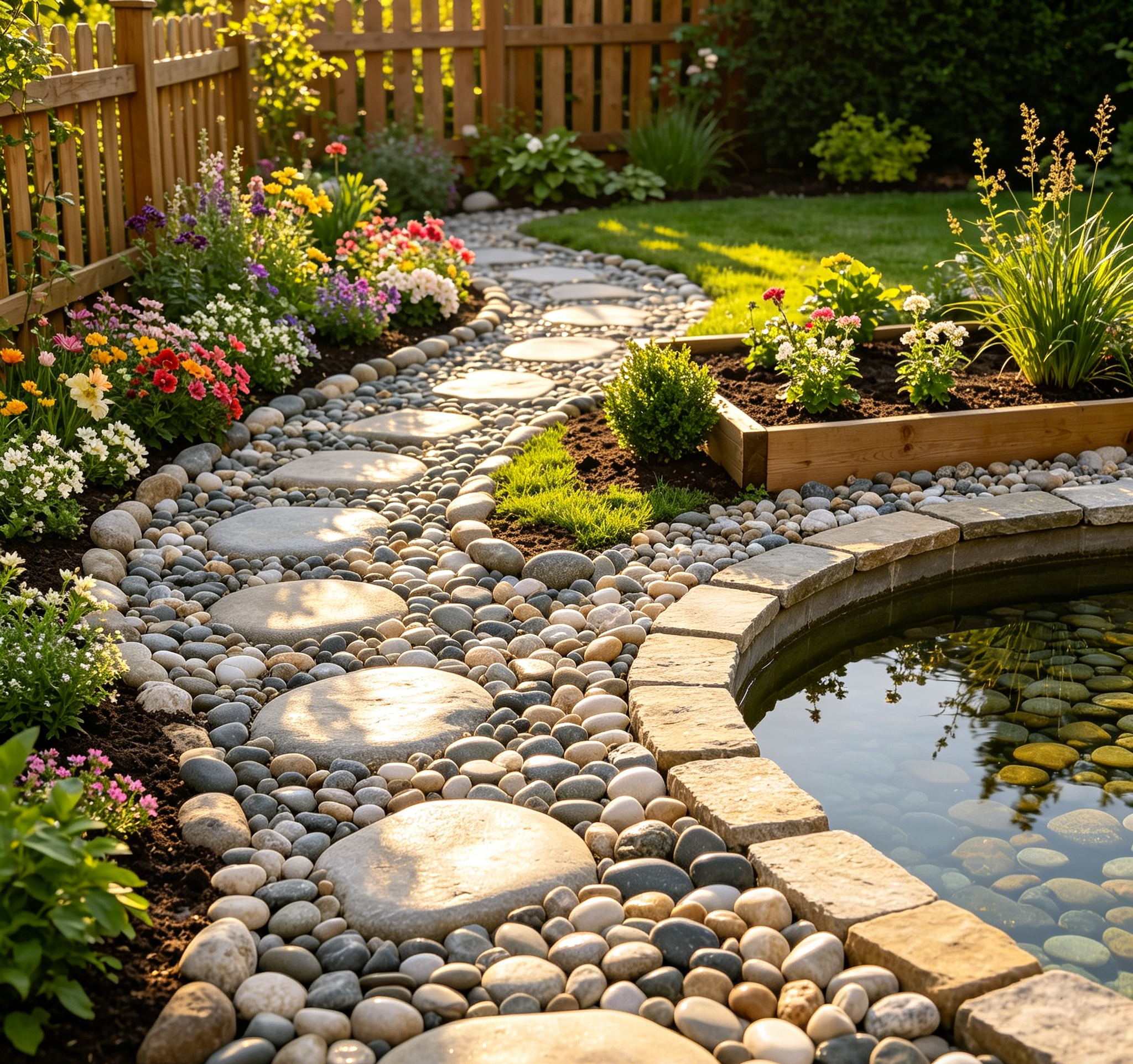 Pebble Mulch: A Cost-Effective Solution to 90% of Gardening and Maintenance Challenges