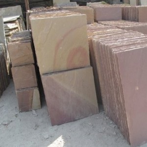 Red Sandstone Paving Slabs for Garden & Driveway