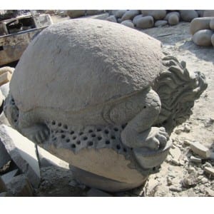 Geschnitzt Marmor Stein Schildkröte Statuen zum Verkauf