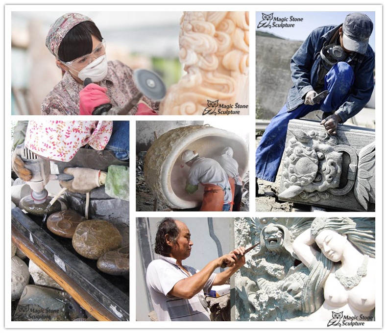 carving processing Magic Stone Sculpture