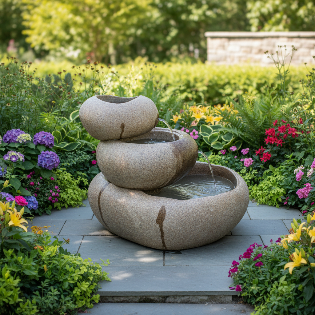 Embrace Natural Luxury: Natural Stone Fountains, the Heart of Timeless Gardens