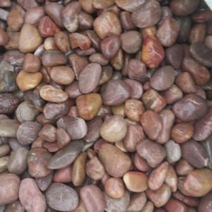 Manufacturing Companies for Hot Stone Massage Set -<br />
 Red pebble stone for sale - Magic Stone