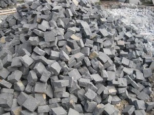 Cube Basalt Paver Stone