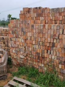 Full Size Red Clay Bricks Sintered Technique Solid Firebricks with Thin Feature