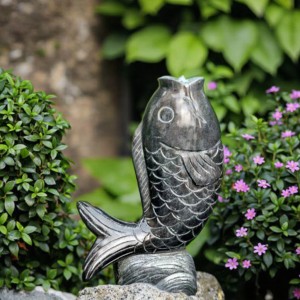 Cultural Stone & Granite Tiered Water Fountain for Garden Décor