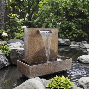 Elegant Modern Natural Granite Stone Water Fountain Sandstone for Indoor Outdoor Villa Mall Laundry Balcony Park