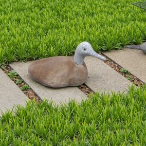 Wholesale Stone Duck Garden Statue Handcrafted Yard Landscaping Decor for Outdoor Spaces