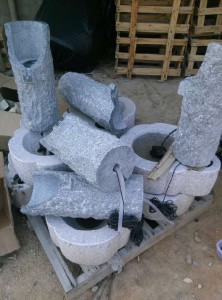Hand Carved Modern Indoor Water Fountain Granite Stone for Garden Outdoor Home Hotel Villa