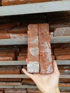 Solid Antique Red Natural Clay Bricks Thin Sintered Firebricks for Traditional House & Garden Edging