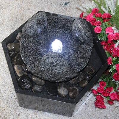 Factory Free sample Water Features For Garden -
 Backyard granite stone fountains and waterfalls – Magic Stone
