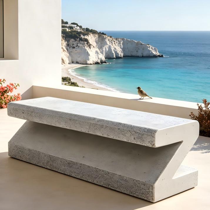 Natural Granite Stone Benches: Timeless Stone Elegance Amid Courtyards and Coastlines