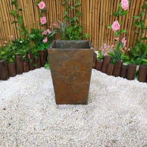 Yellow slate magic planter flower pot for sale