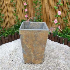 Yellow slate magic planter flower pot for sale