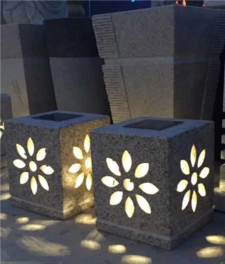 Natural Granite Solar Stone Lanterns: Timeless Light for Modern Landscapes