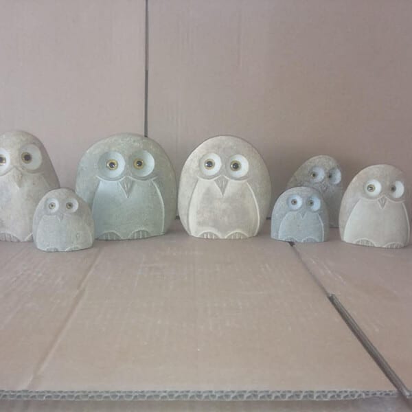 Factory source Flower Pot -
 High quality cute owl statue gift for sale – Magic Stone