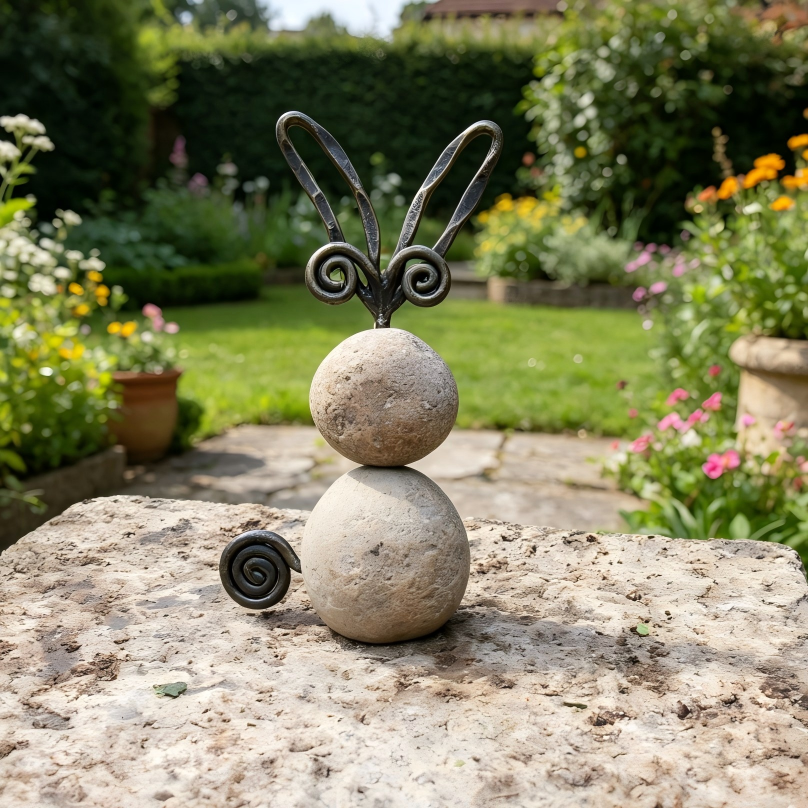 Whimsical Pebble Decor: Charming Garden Accents for Every Space