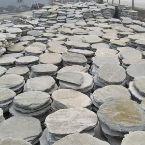 Smooth Grey Slate Stone Step Paving for Garden Stairs & Terraces