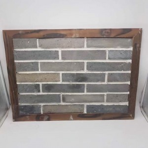 Honed Grey Slice Wall Clay Bricks for Indoor Outdoor Decoration