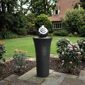 Exquisite Granite Water Fountain for Garden Ambiance