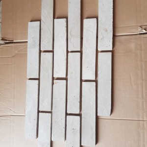 Durable White Clay Building Bricks Standard Sintered Rectangular Blocks with Thin Solid Firebricks Ready for Export