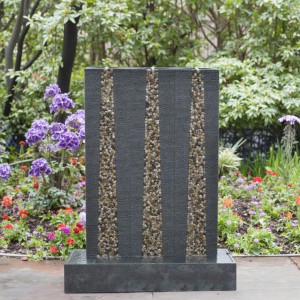 Modern Granite Fountain Hand Carved Indoor and Garden Decor Stone Product for Modern Home and Garden Use