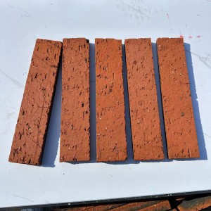 Handmade Premium Red Antique Clay Bricks for Exterior Wall and Garden Landscaping