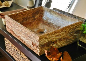 Limestone  used kitchen sinks with single hole
