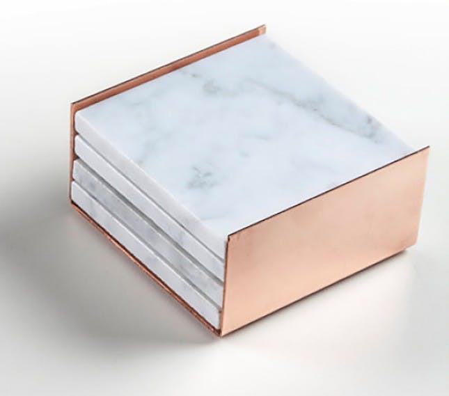 Wholesale Price China Landscape Stone -
White Square Marble Stone Coasters – Polished Coasters – Magic Stone detail pictures
