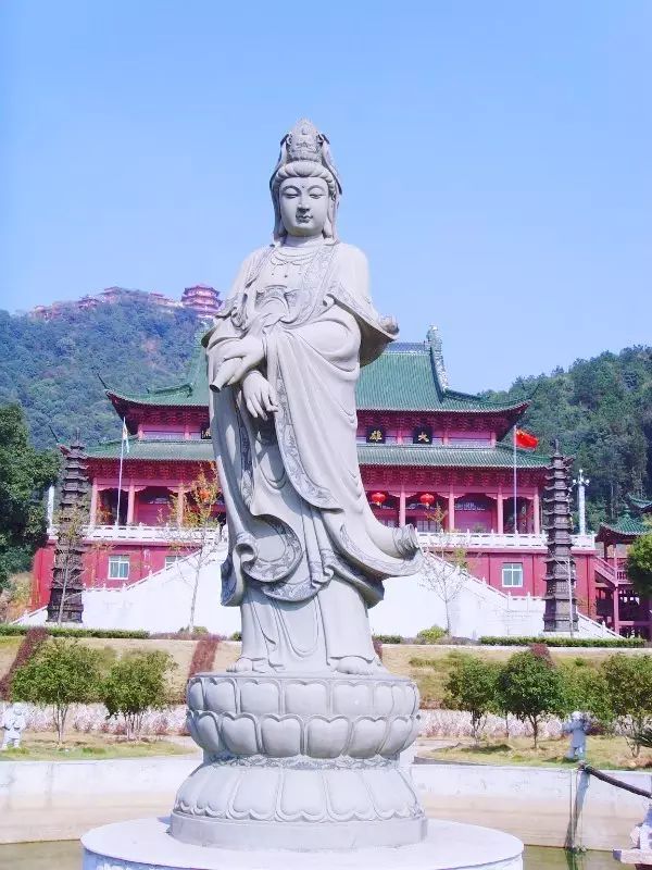 Stone Buddha statue standing Statue