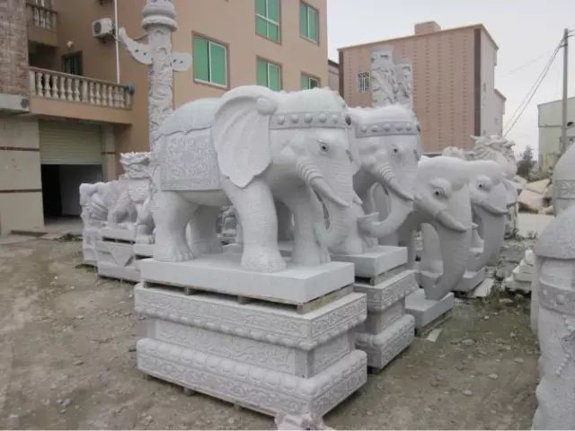 Life size stone elephant for Garden