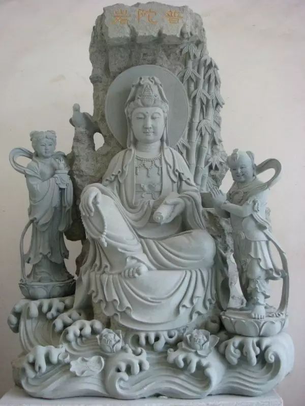 Stone Buddha statue for Garden decor 