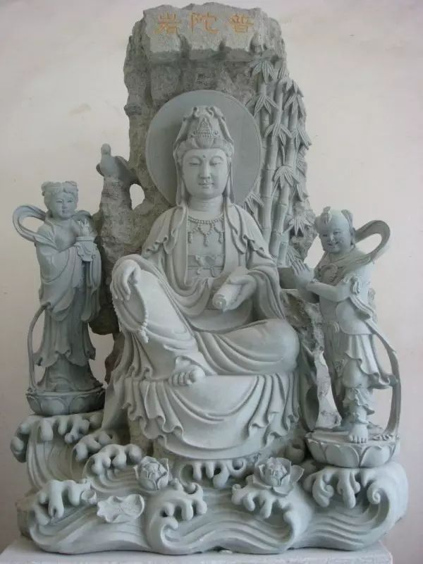 Stone Buddha statue for Garden decor 