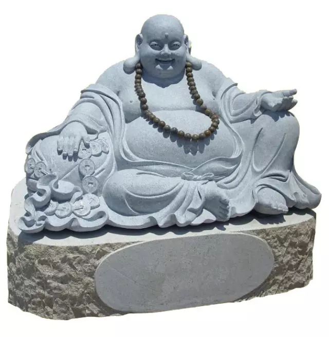 Stone Buddha statue white color 