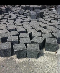 Cube Basalt Paver Stone