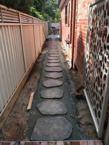 Basalt Flagstones Step Stone