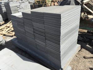 Rectangle Basalt Slab Paving