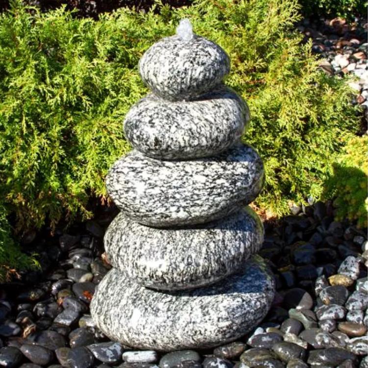 Stone art works water feature for garden decor