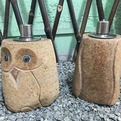 Factory For Hot Stone Massage Rocks -
Wholesale stone owl animal candle holder – Magic Stone detail pictures