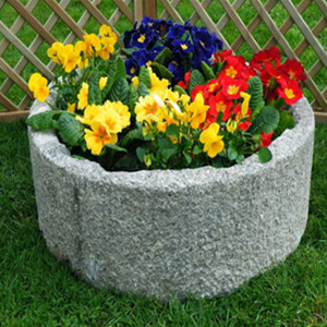 Cheap price granite planter flower pot