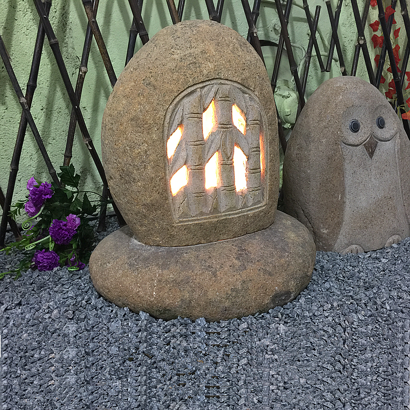 Natural cobble stone lantern wholesale Featured Image