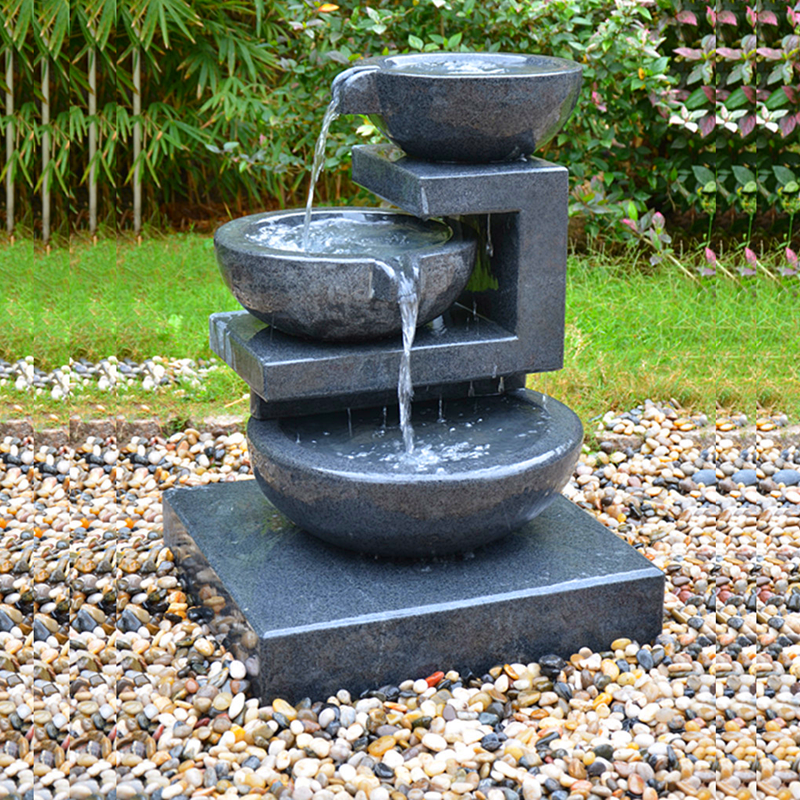 Renewable Design for Crushed Gravel -
 Outside granite  tier water fountain bowls for sale – Magic Stone